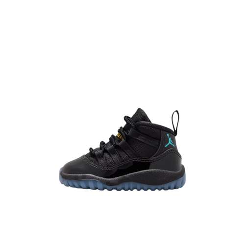 Jordan Air Jordan 11 High Малыши Обувь Черный Гамма Синий Infant и Toddler
