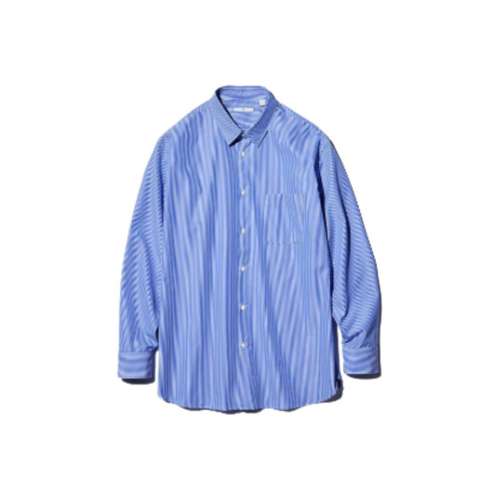 UNIQLO JIL SANDER Рубашка Мужская Синяя