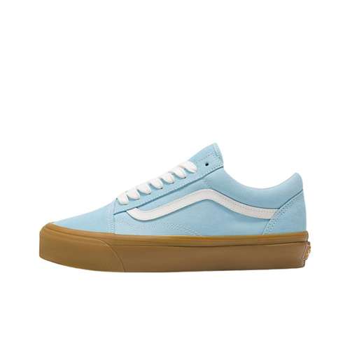 Vans Premium Old Skool Low Топ Скейтборд Кроссовки Женские Синие