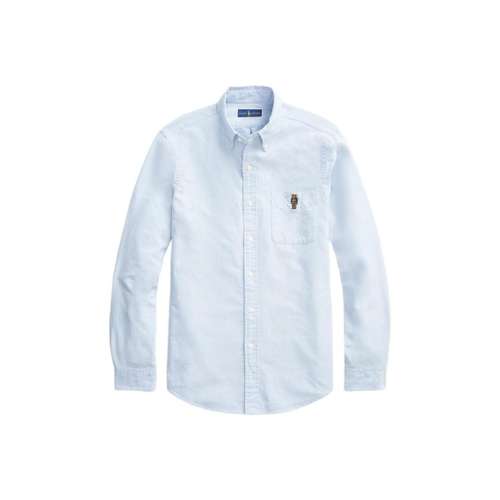 Polo Ralph Lauren Мужская Рубашка Синяя