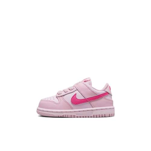 Nike Dunk Low Топ Обувь для малышей Розовая для младенцев и малышей