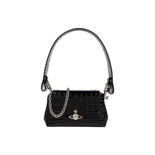 Vivienne Westwood Vivienne Westwood HAZEL Кожа Сумка Маленькая Женская Черная