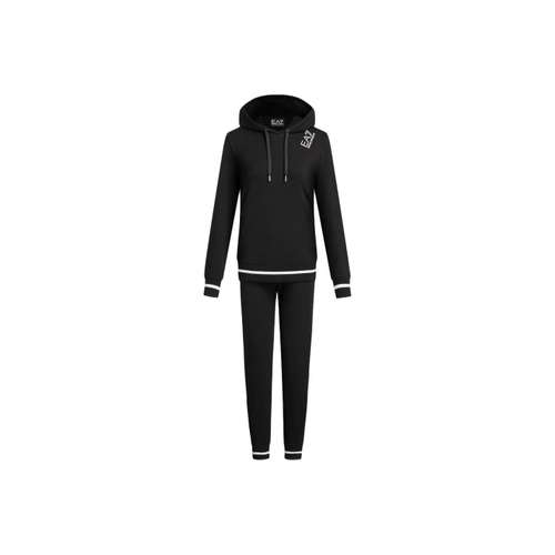 EMPORIO ARMANI EA7 SS24 Повседневный костюм женский черный