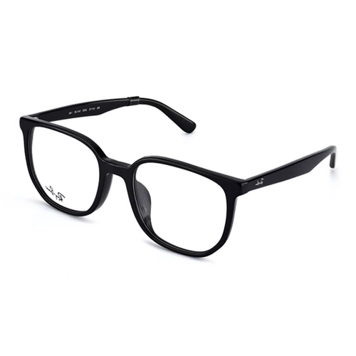 RayBan Пластиковая оправа изготовленная методом литья под давлением квадратные оправы для очков унисекс черный
