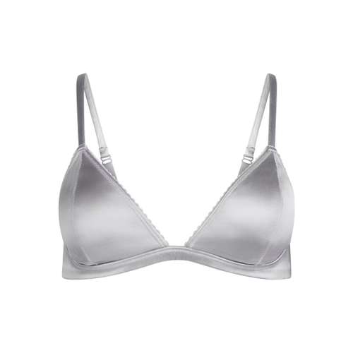 SKIMS FW25 Heavyweight Satin Triangle Bralet Bra Women's