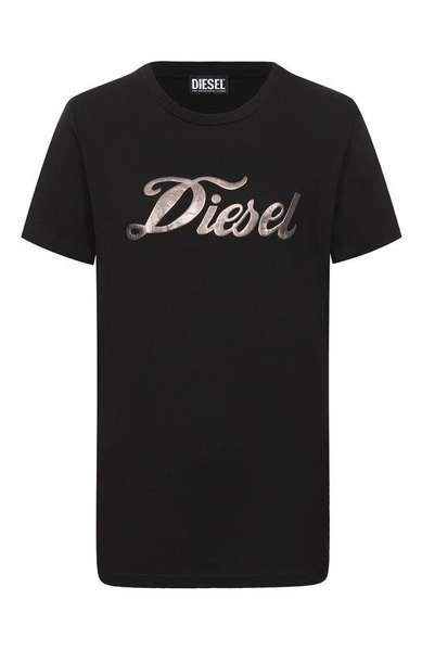 Хлопковая футболка Diesel