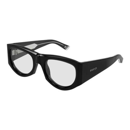 GUCCI Оправы для очков с фигурным дизайном Женские Черные
