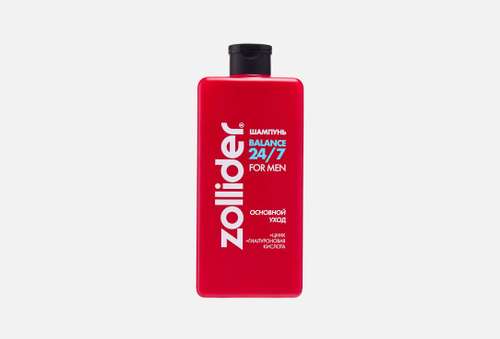 Мужской шампунь для нормальных и склонных к жирности волос Zollider 24/7 Balance For Men, 370 мл | Zollider | Основной уход