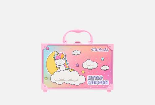 детский набор для макияжа лица | Martinelia | Travel Pink Case