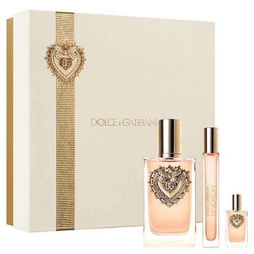 DOLCE&GABBANA Подарочный набор женский Devotion Trio Gift Set