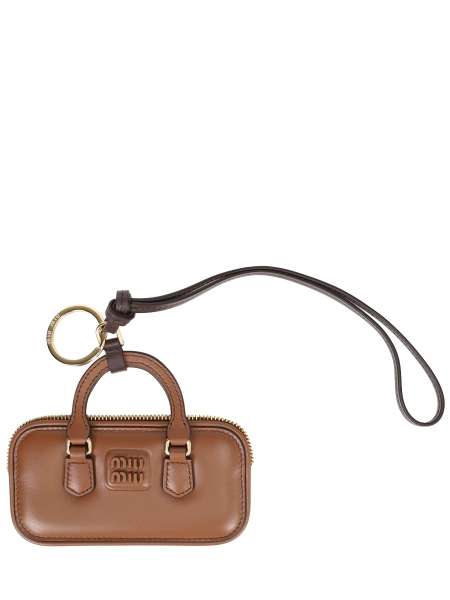 Брелок кожаный, MIU MIU, 5TL356 2CWA F0046