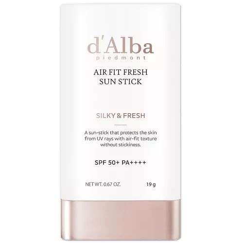 D`ALBA Солнцезащитный стик Air Fit Fresh Sun Stick SPF 50+ PA++++