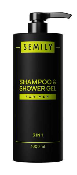 Semily 3-in-1 Shampoo & Shower Gel for Men