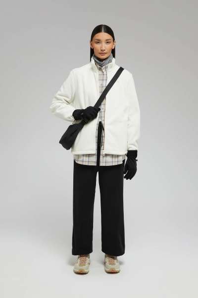 Флисовая толстовка Oversize fit на молнии