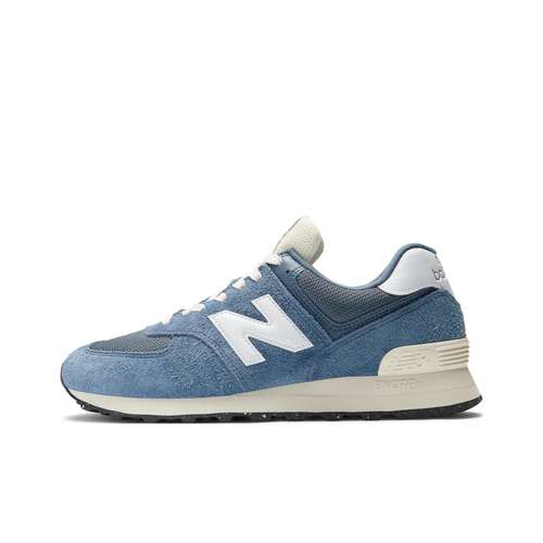 New Balance NB 574 Artificial Suede Низкий Топ Повседневная Обувь Унисекс Морской Синий