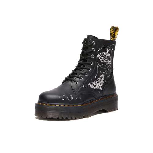 Dr.Martens FUSION Коровья кожа Армейские ботинки средней длины 5 см унисекс черный