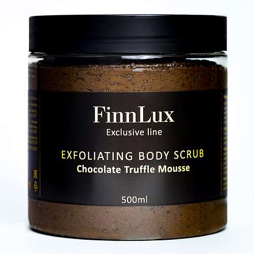 FINNLUX Скраб для тела антицеллюлитный мусс «Chocolate Truffle Mousse»