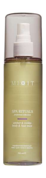 Mixit Spa Rituals Amber & Tonka Body & Hair Mist