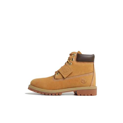 Timberland 6 Inch Противоскользящие Анти-КИК Аbrasion Resistant Детские ботинки Коричневый Детский