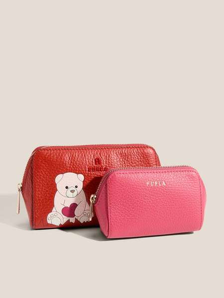 Набор женских косметичек FURLA (натуральная кожа)