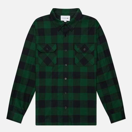 Мужская рубашка Lacoste Plaid Cotton