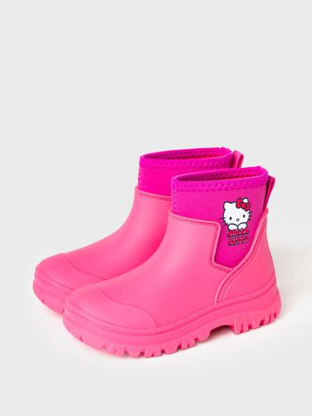 PlayToday, Сапоги детские для девочки утепленные с принтом Hello Kitty