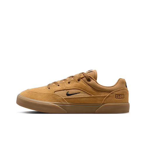 Nike SB MALOR Текстиль Кожа Скейтборд Обувь Мужская Коричневая