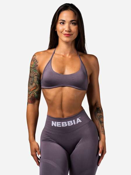Топ спортивный женский NEBBIA Lift-Up Sports Bra FLOW SEAMLESS 495