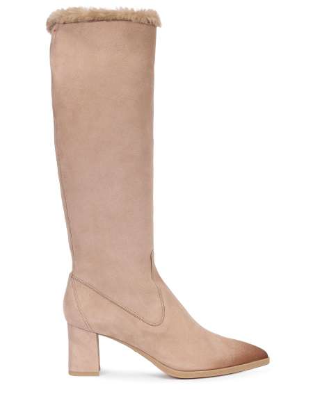 Сапоги замшевые, SANTONI, WSEZ71937PC4AHGIM23