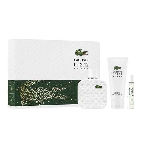 LACOSTE Подарочный набор для мужчин L.12.12 Blanc Set
