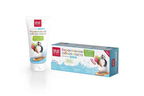 Зубная паста SPLAT Kids Fruit Ice-Cream