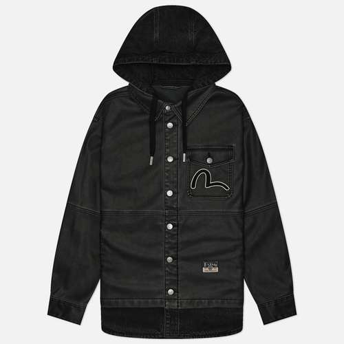 Мужская демисезонная куртка Evisu Heritage Vegan Leather Detachable