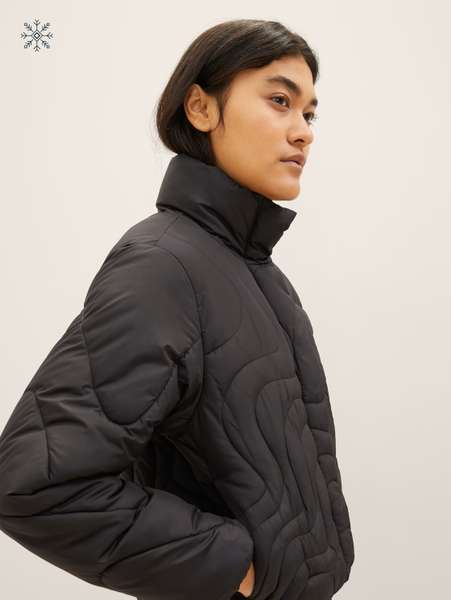 Укороченная стёганая куртка