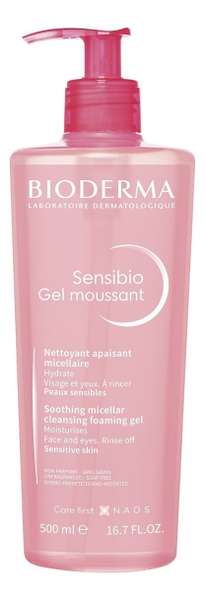 Очищающий гель для лица Sensibio Gel Moussant